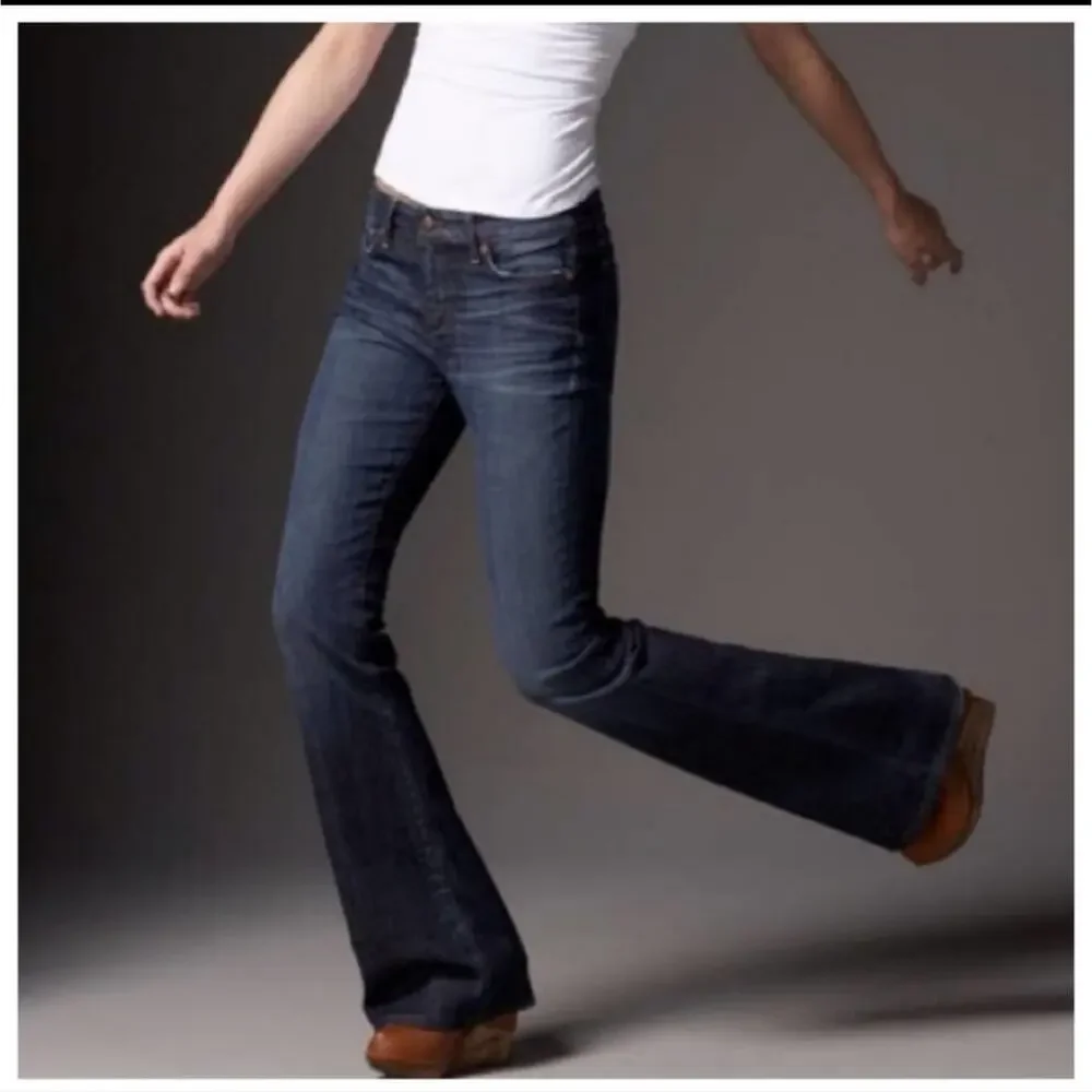 JOE'S Jeans Visionaire Flare Denim Jean Stephanie Dark Wash Mid Rise Stretch 28 - Picture 5 of 13
